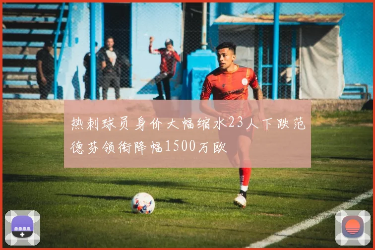 热刺球员身价大幅缩水23人下跌范德芬领衔降幅1500万欧